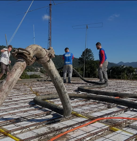 Concretagem da Laje