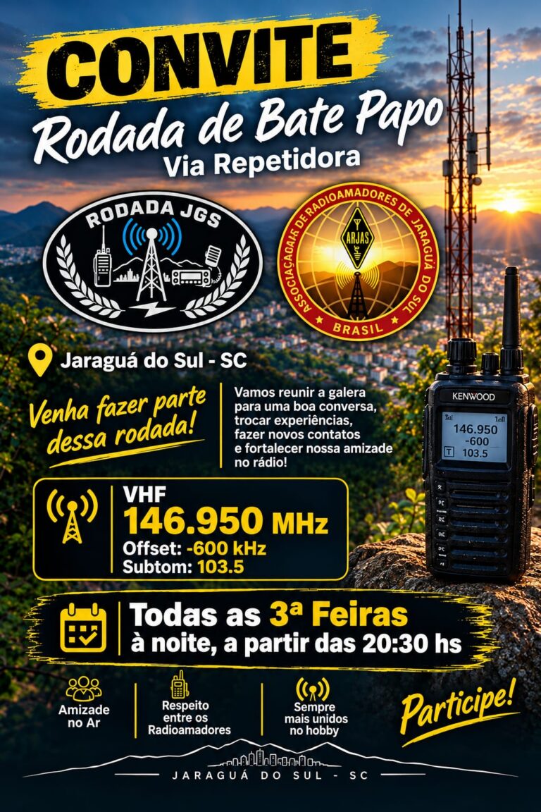 Rodada de Bate Papo Via Repetidora